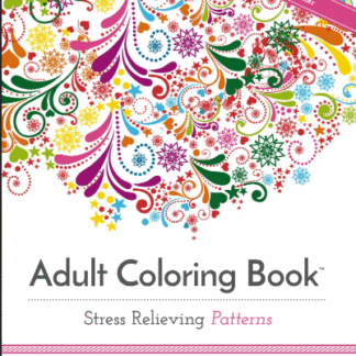 Stress Relieving Patterns Adult Coloring Book