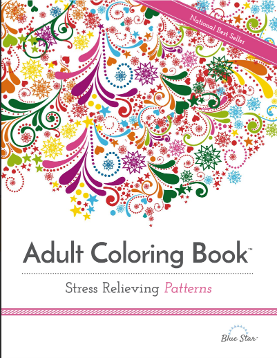 Stress Relieving Patterns Adult Coloring Book