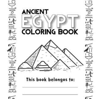 Ancient Egypt Adult Coloring Book