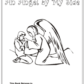 Angel Themed Kids Coloring Book