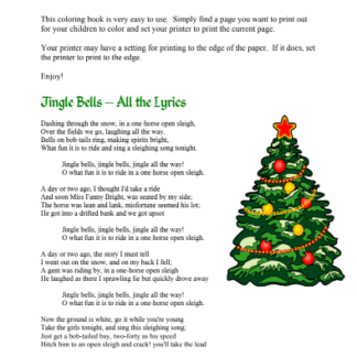 Christmas Kids Coloring Book 2