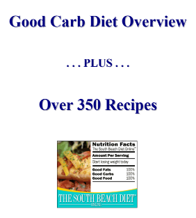 Good Carb Diet Overview