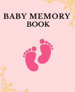 Baby Memory Book Girls